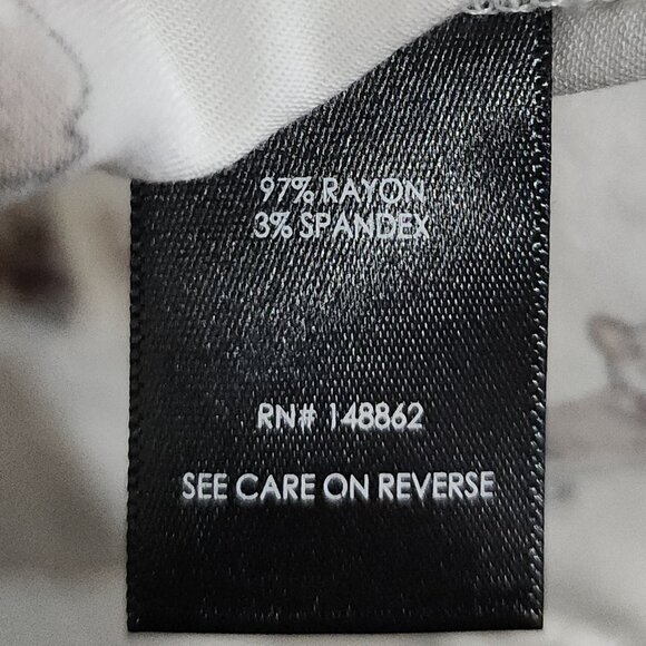 Torrid Plus Size White Corgi Print Stretch Challis Button-Front Shirt Size 3X - Picture 12 of 13